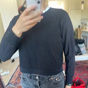 All Saints black medium sweater